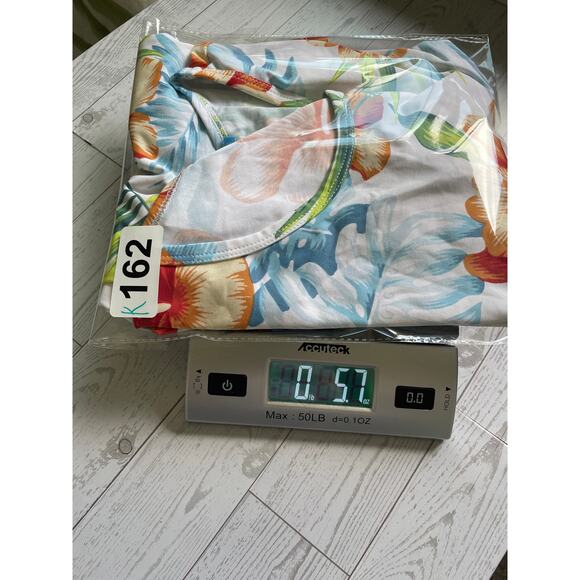 J. McLaughlin Nylon Spandex Signature Blouse 3/4 Sleeve BOTANNICA XS - Picture 6 of 6